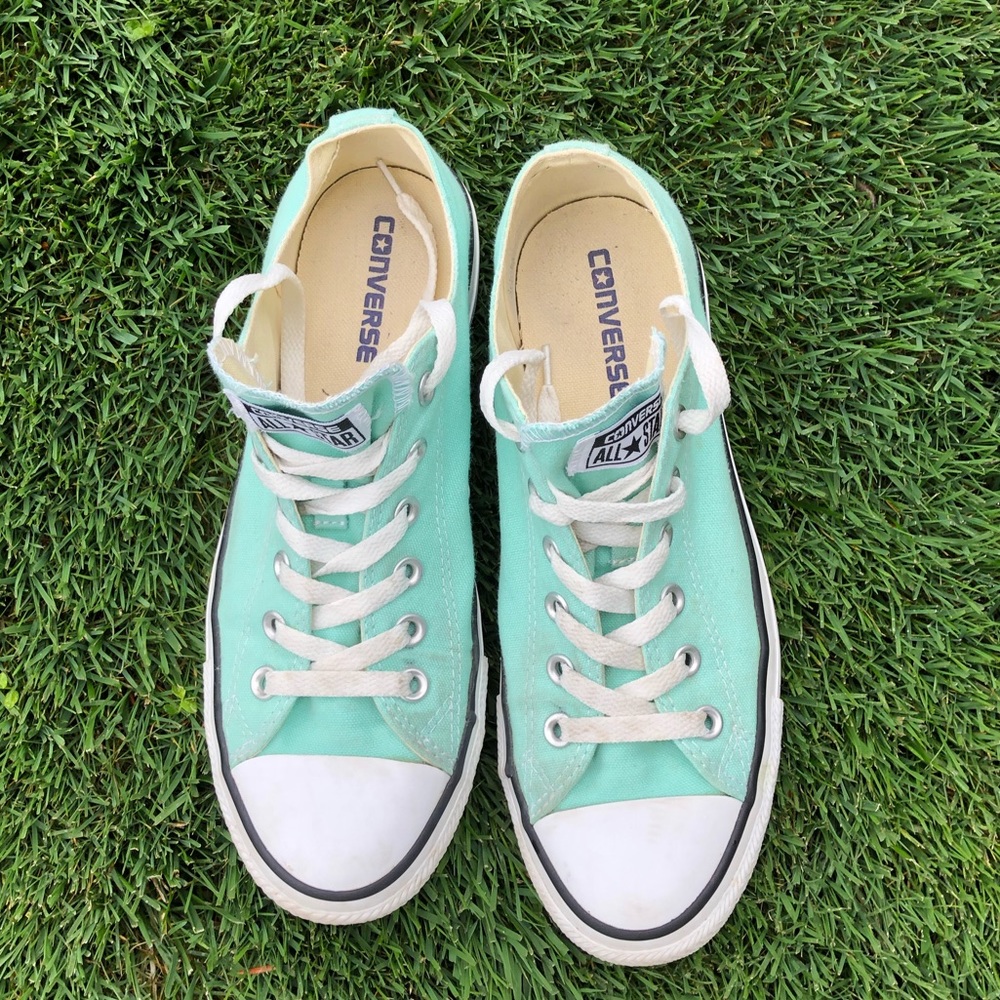 Classic low top turquoise Converse